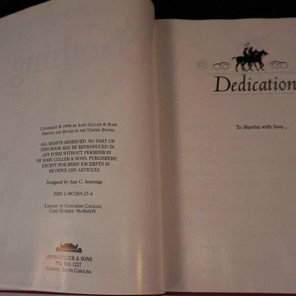 Nothing Could Be Finer Camden Polo 1898-1948 by John H. Daniels Signed 1996 HC - Picture 5 of 12